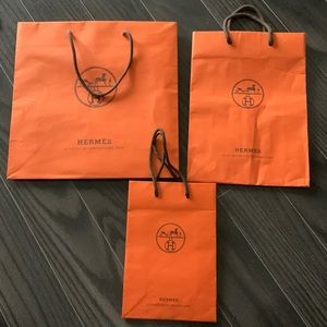 Hermes shopping bags
